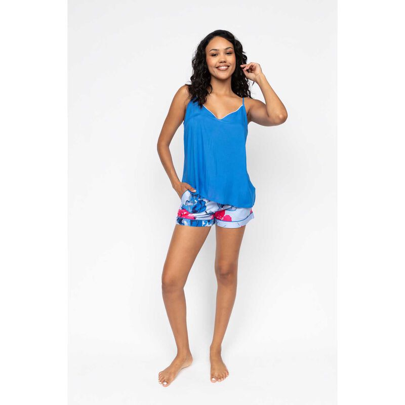 Cyberjammies Blue Floral Print Shorts image number 2